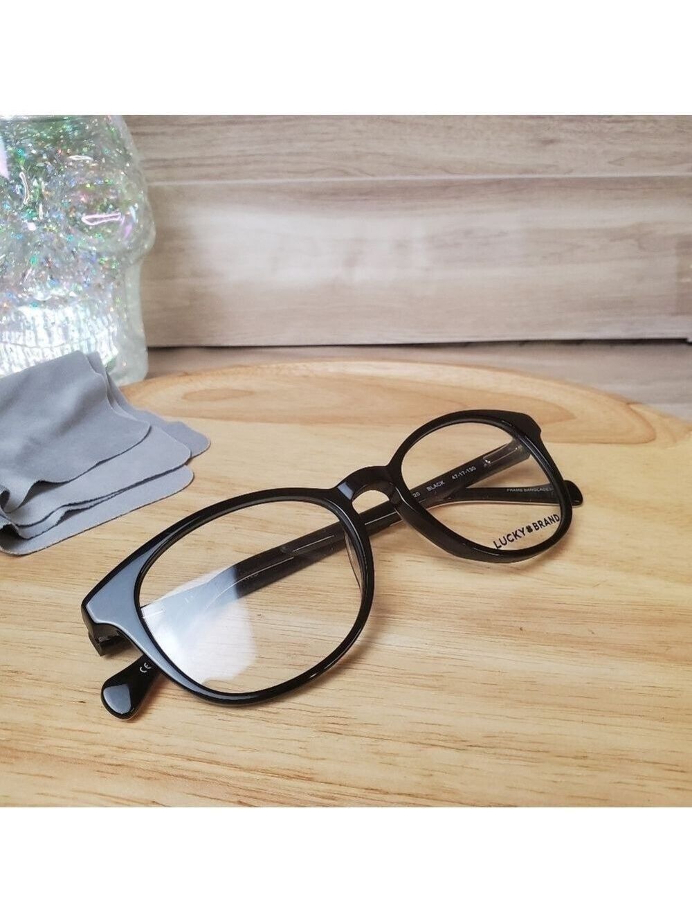 Lucky Brand Eye Glasses Pink Tortoise Black D720